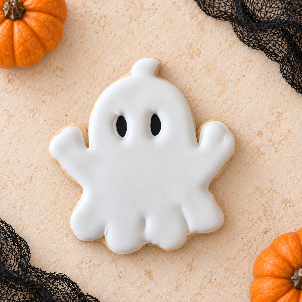 Halloween Iced Biscuits